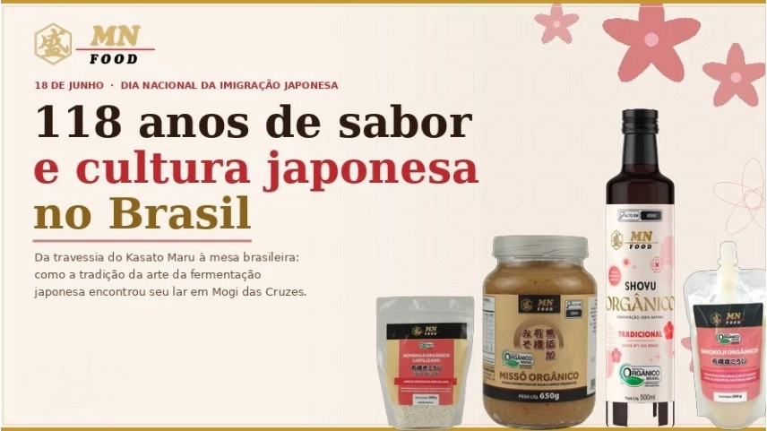 118 anos de sabor e cultura japonesa no Brasil — Dia da Imigração Japonesa